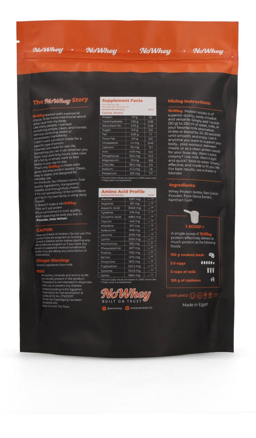 Whey Protein Isolate (Chocolate)